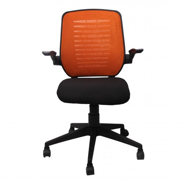 Orange Mesh Chair