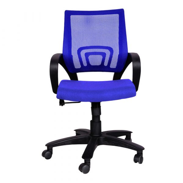 Geo Mesh Blue Chair