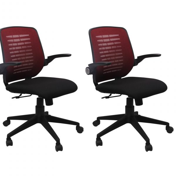 Red Mesh Chair Combo