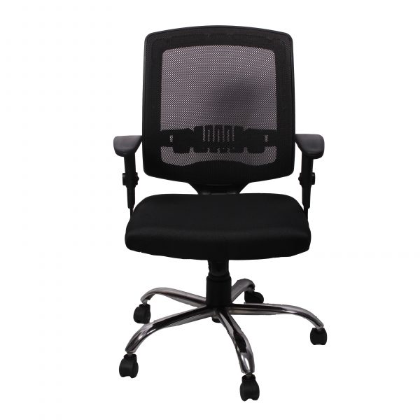 Black Mesh Comfort Chair